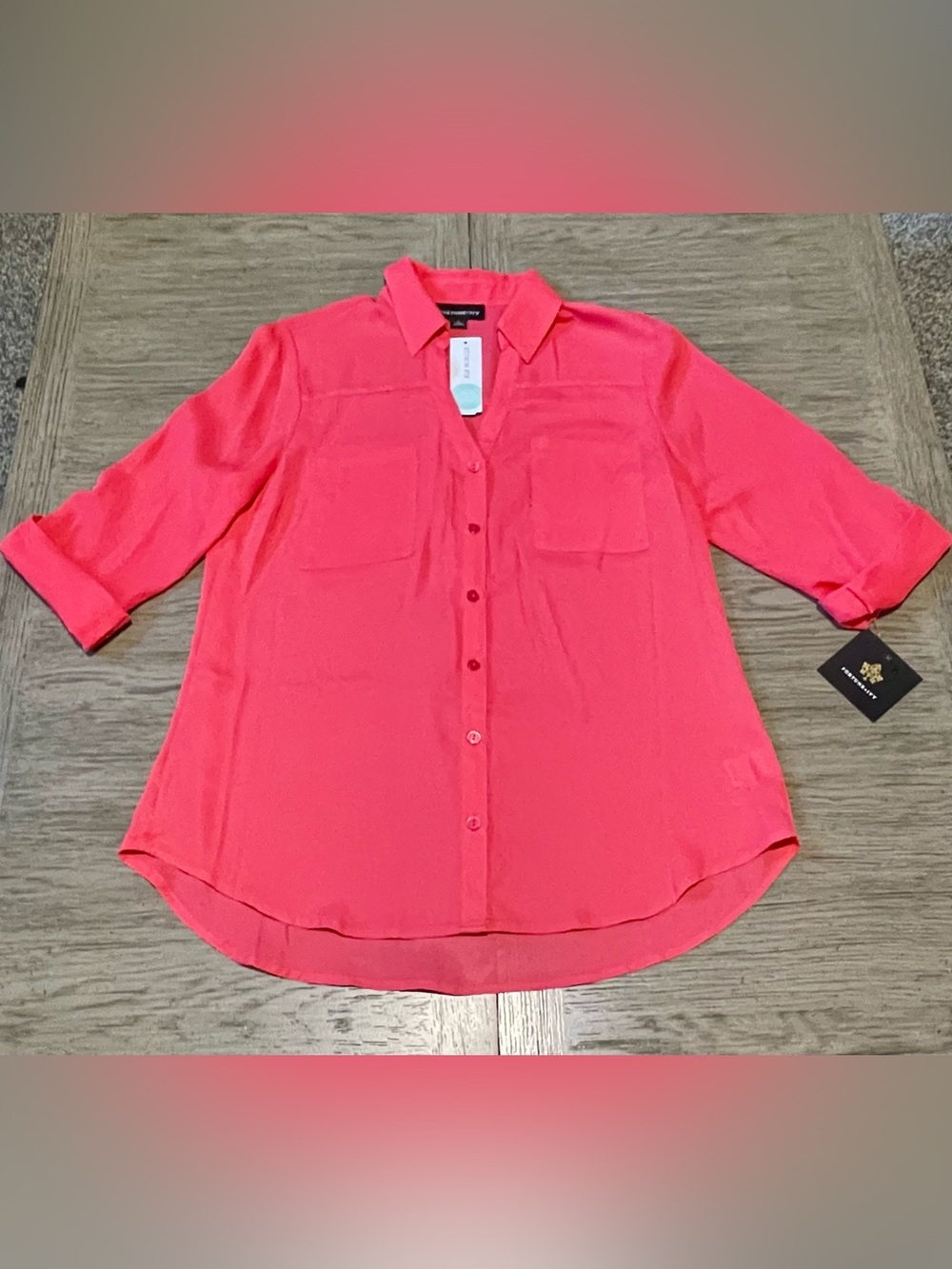Fortune + Ivy women’s top, medium, pink, NWT.